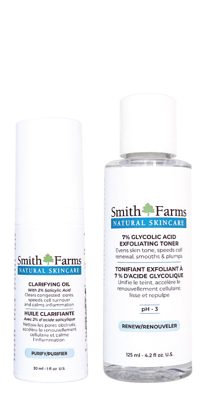 Night Time Face Care Exfoliation Duo