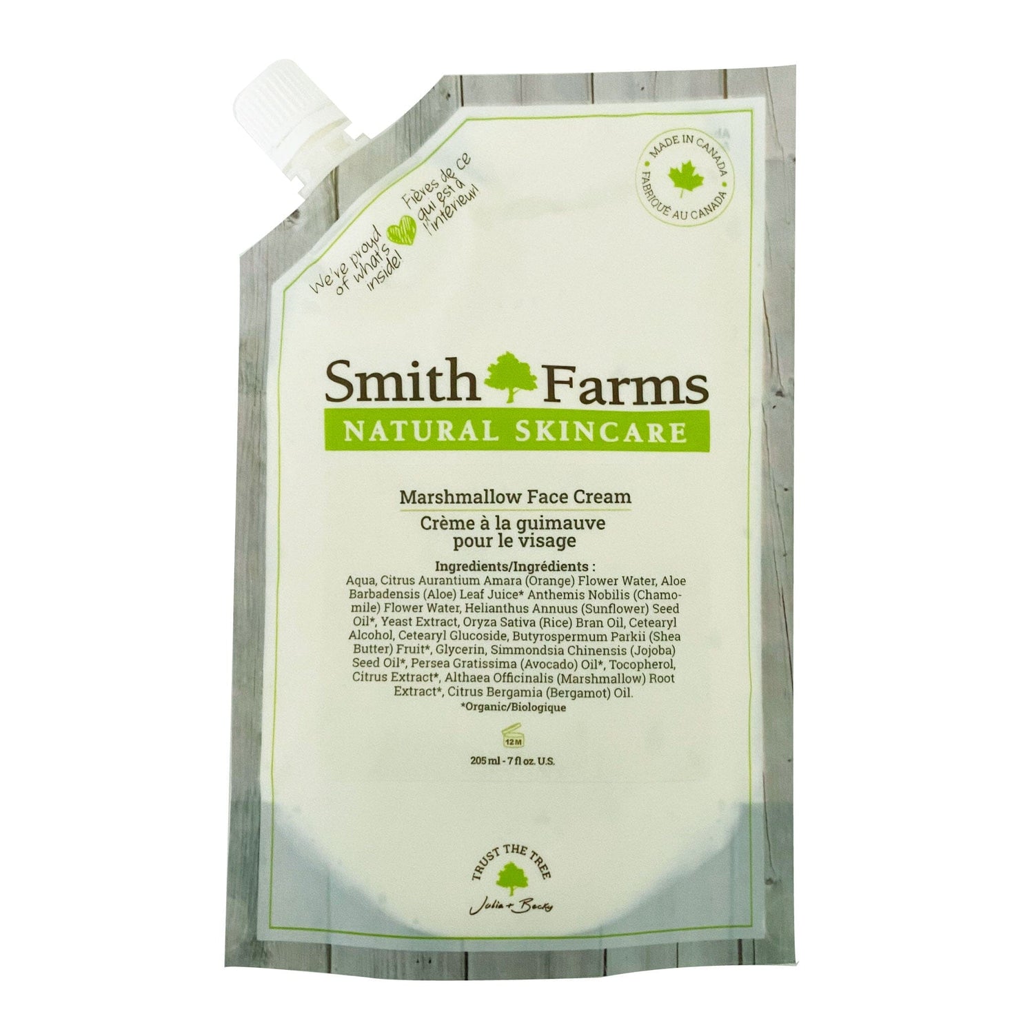 Marshmallow Face Cream Face Care, Our Products Smith Farms 205 ml (refill)