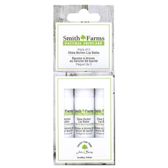 Pack of 3 Shea Butter Lip Balm