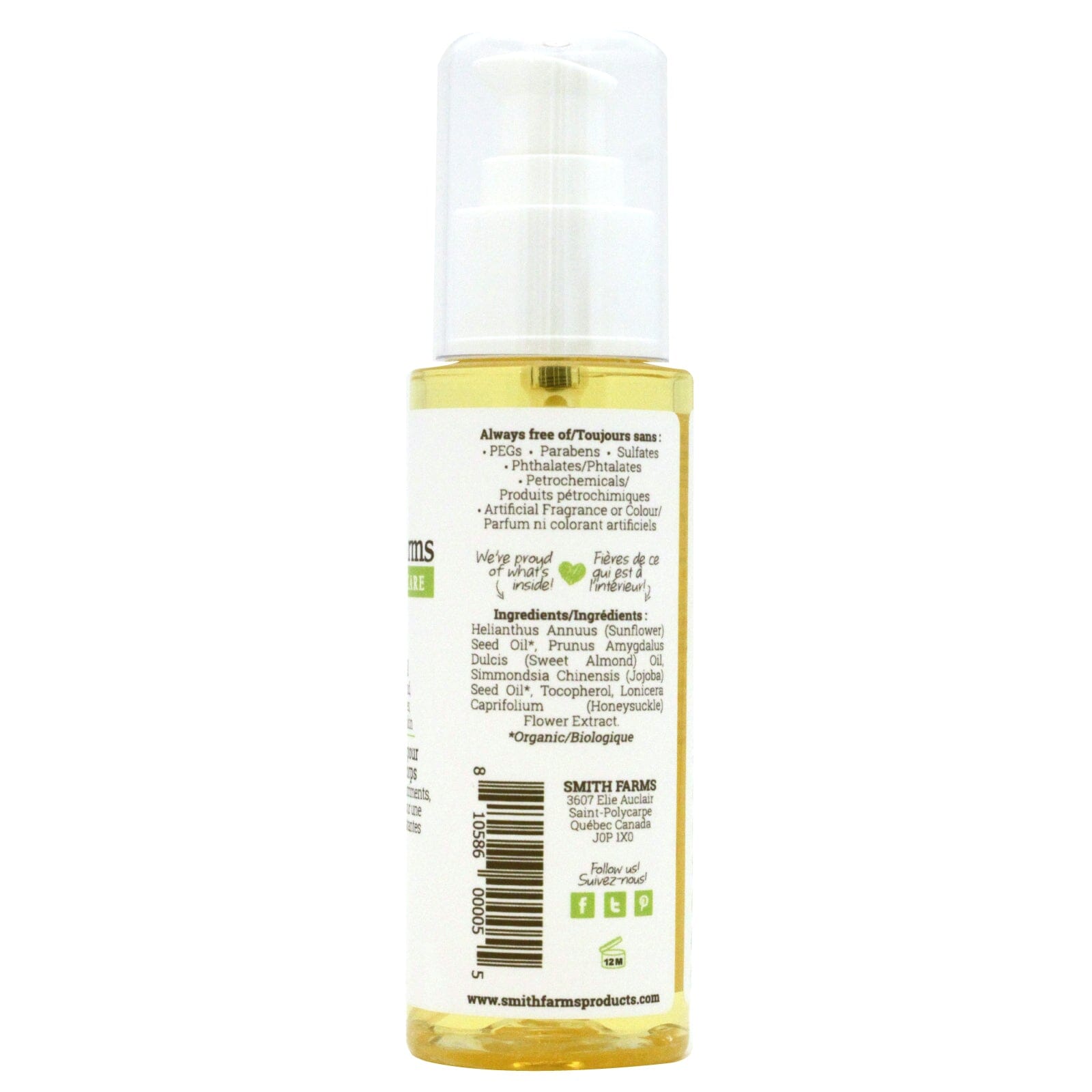 Nourishing Hair and Body Oil Body Care,Our Products Smith Farms 