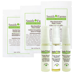 Trousse complet d'échantillons de soins du visage