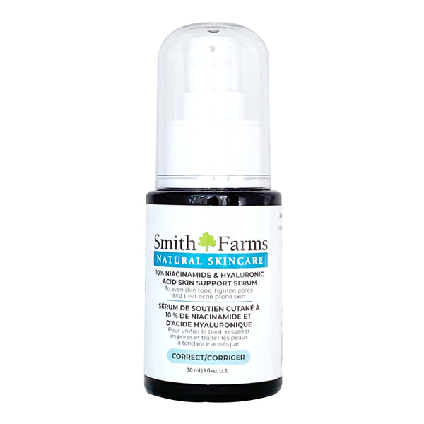 Niacinamide & Hyaluronic Acid Skin Support Serum – Smith Farms