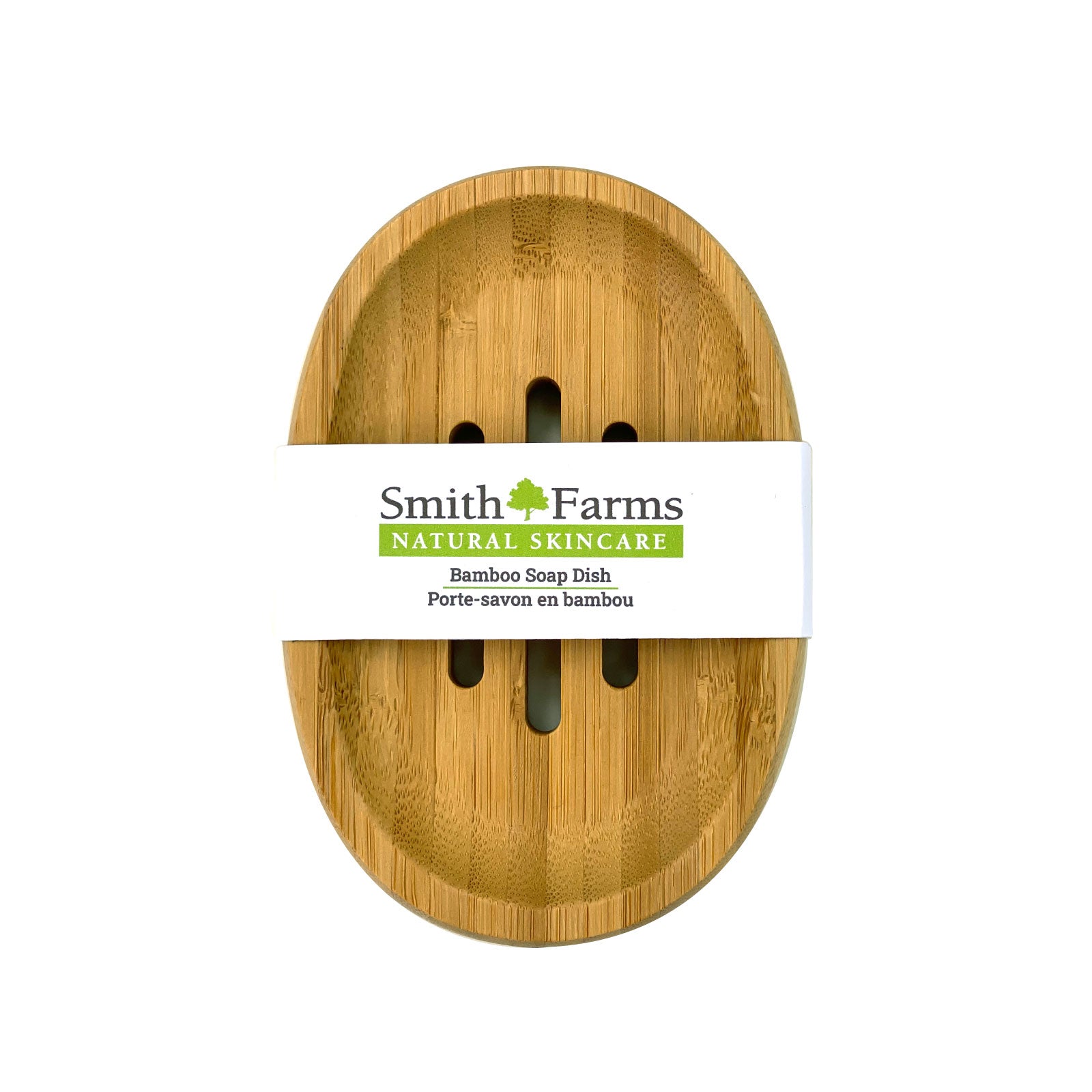 Porte-savon en bambou 
