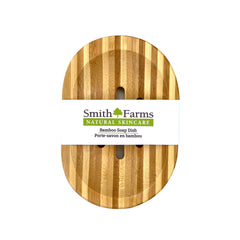 Porte-savon en bambou 