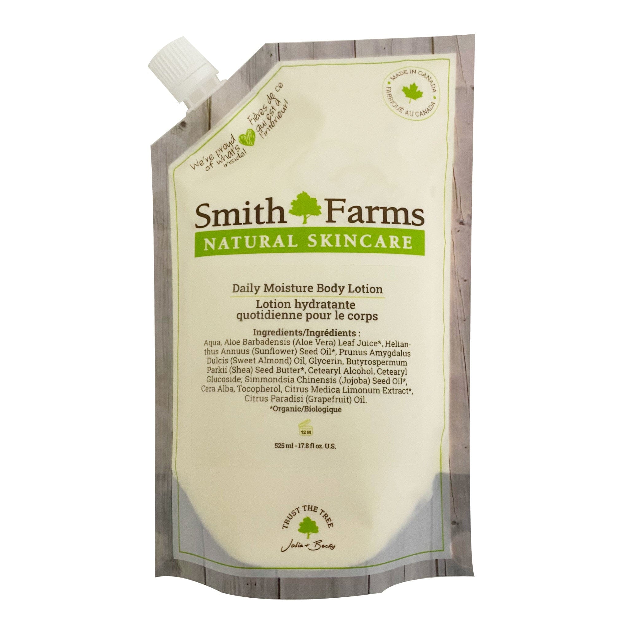 Daily Moisture Body Lotion Body Care,Our Products Smith Farms 525 ml (refill) 