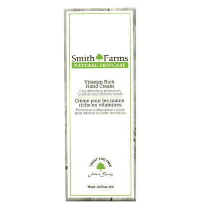 Vitamin Rich Hand Cream Body Care,Our Products Smith Farms 